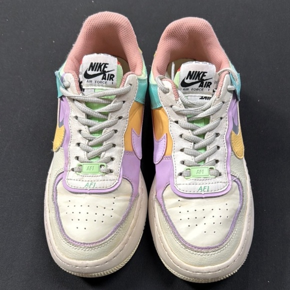 Nike Air Force 1 Pastel Colorway Sneakers - Picture 1 of 2